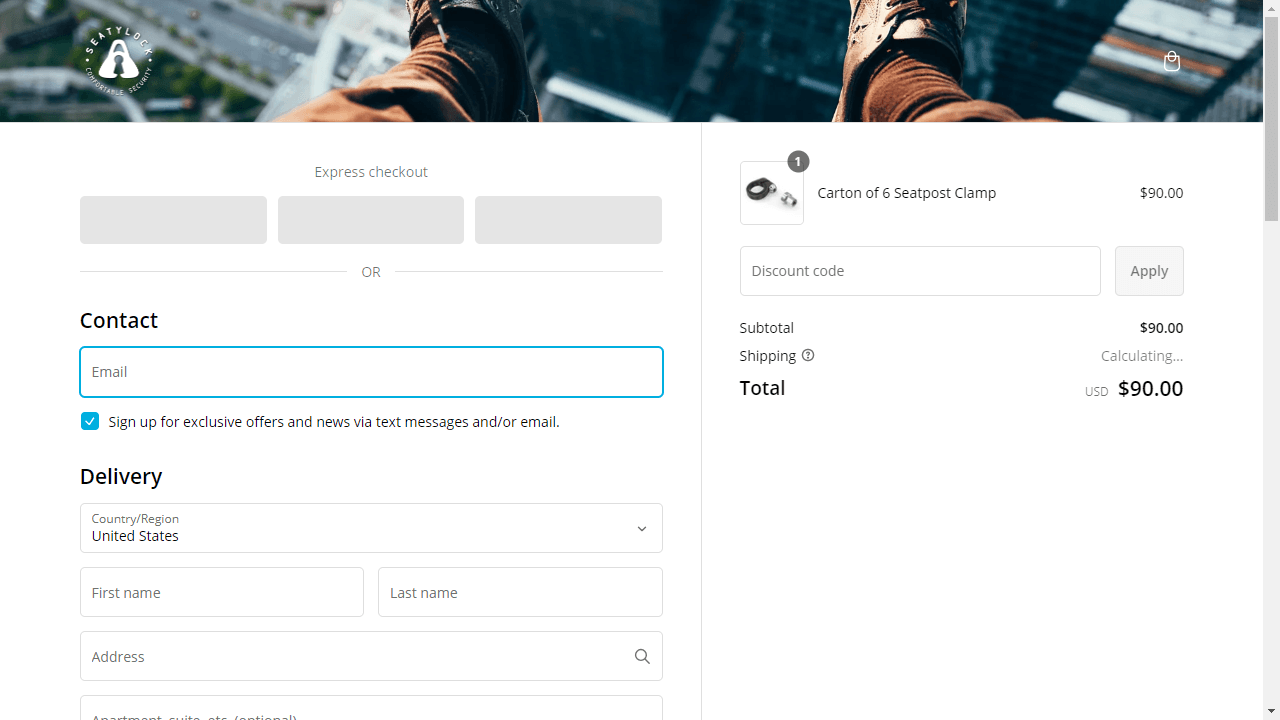 How to apply Seatylock coupon code